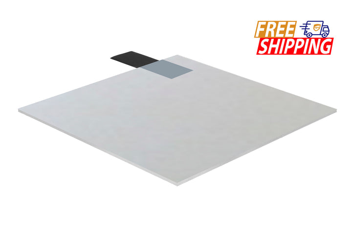 Acrylic White Opaque Translucent 55% 1/4" Thick, 48 X 96 Inches