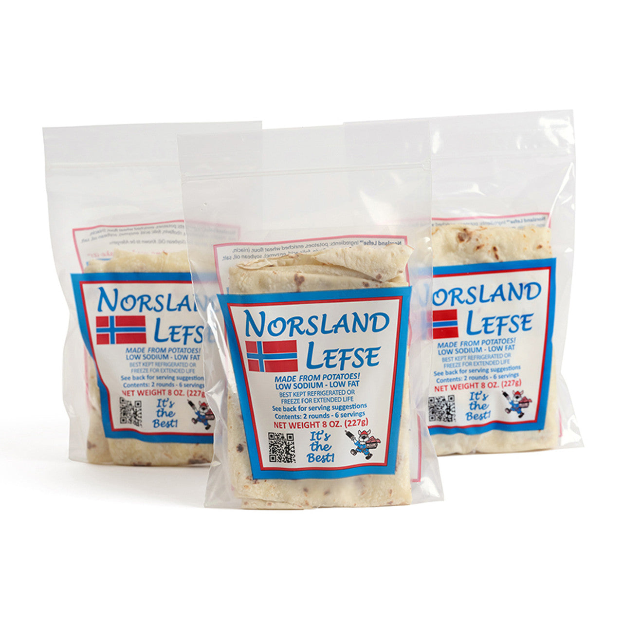 Norsland Lefse (3 Pack , 6 Pack , 12 Pack )