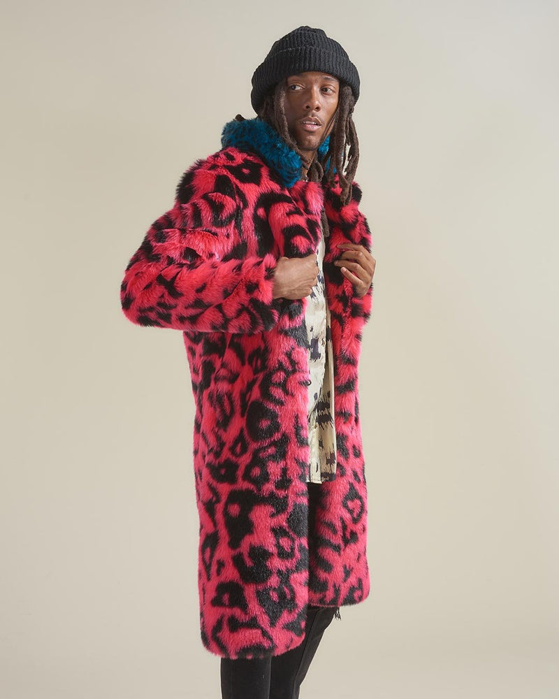 Faux Fur Coat | Pink Panther (all Sizes)