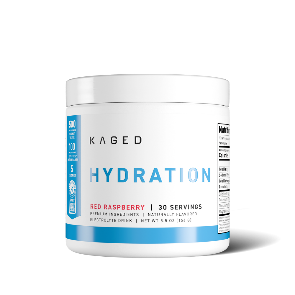 Kaged Electrolyte Hydration Powder | Pink Lemonade, Glacier Grape, Fruit Punch, Orange Mango | Sports Drink For Men And Women | Pre, Post, Intra Workout Supplement | 60 Servings