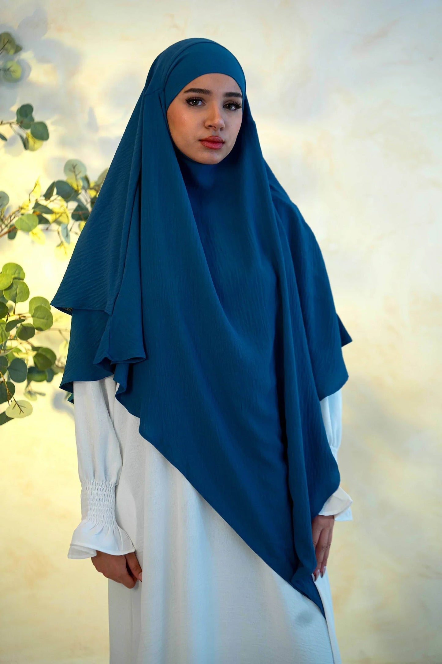 Double Layer Khimar (all Sizes)(all Colors)