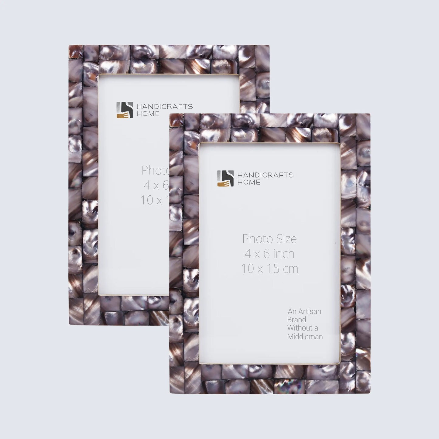 Decorative Picture Frame (4X6X0.75 In.)(Mop Grey)