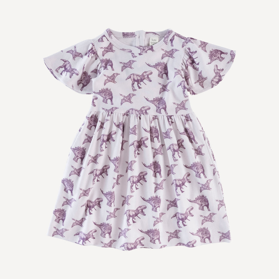 Flutter Sleeve Dress (all Sizes, All Colors)