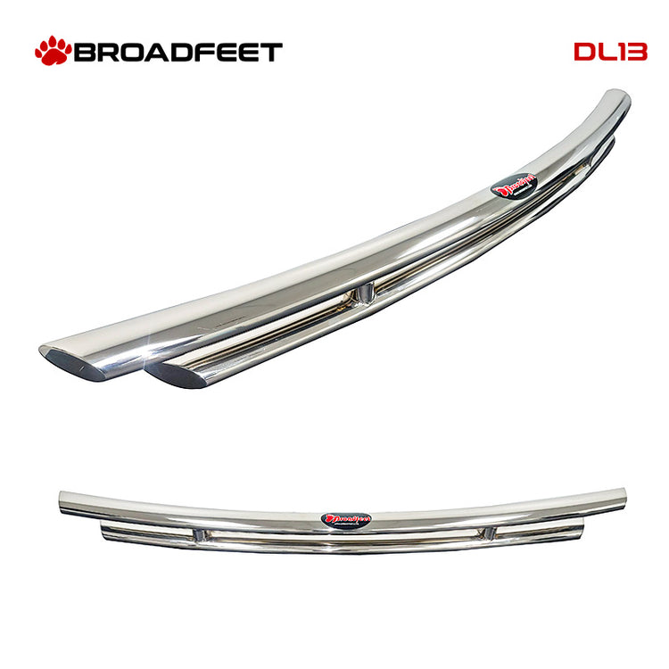 2013+ NISSAN PATHFINDER STAINLESS STEELREAR BUMPER GUARD DOUBLE LAYER