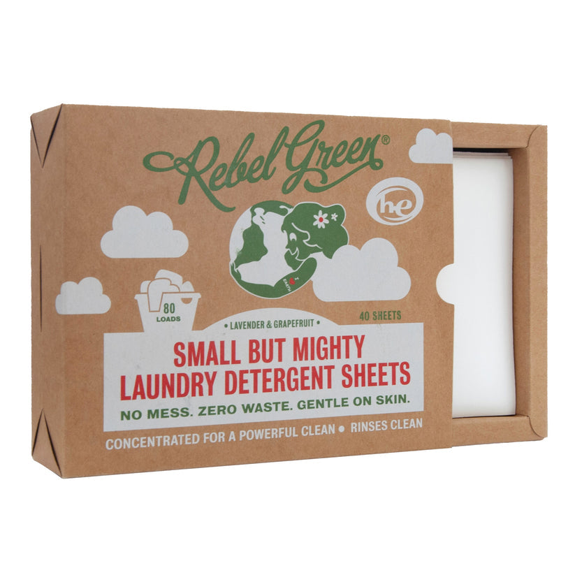 Rebel Green Frankincense Laundry Sheets 40 Count Box