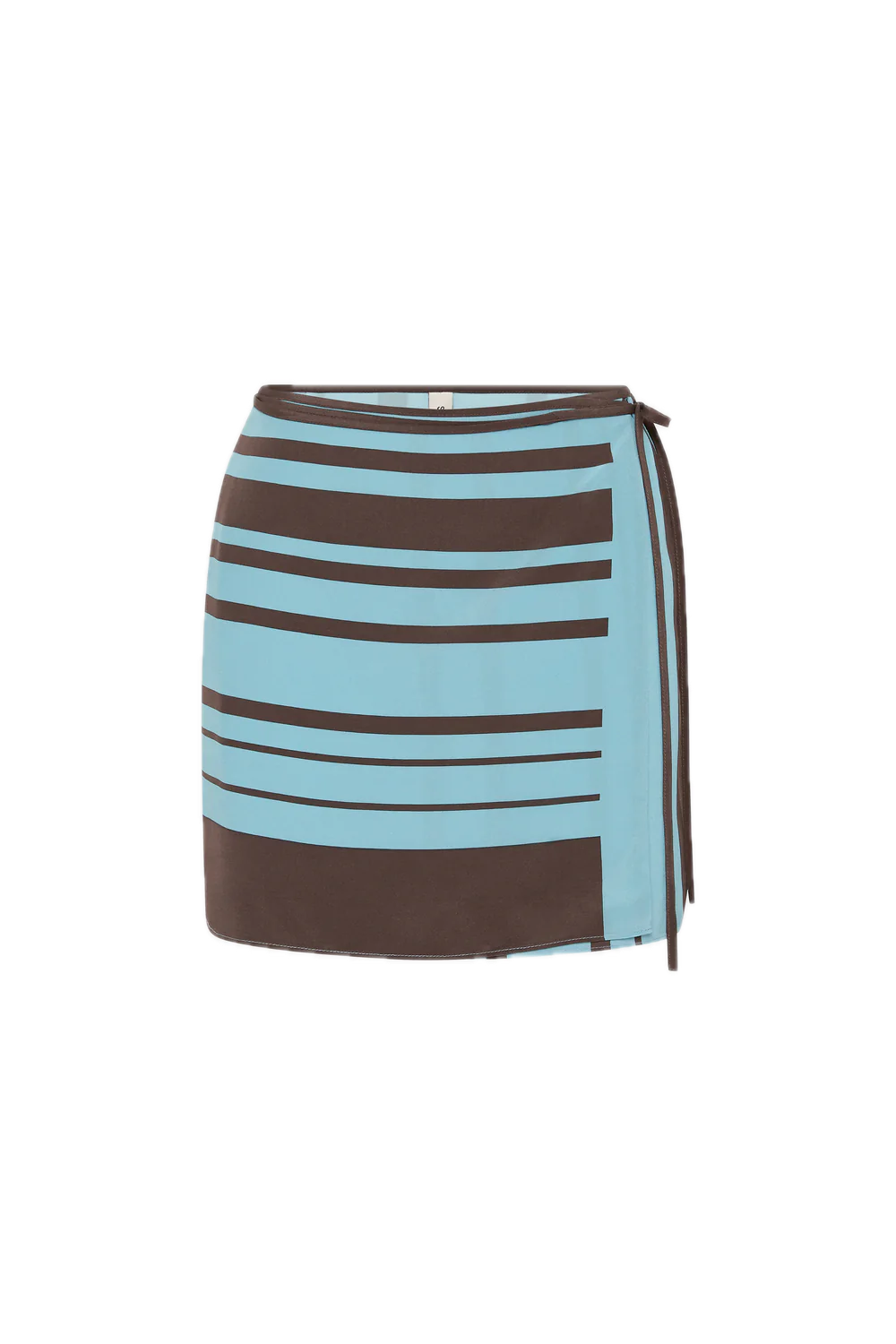 Rioja Wrap Mini Skirt - Pacha Mineral Stripe (All Sizes)