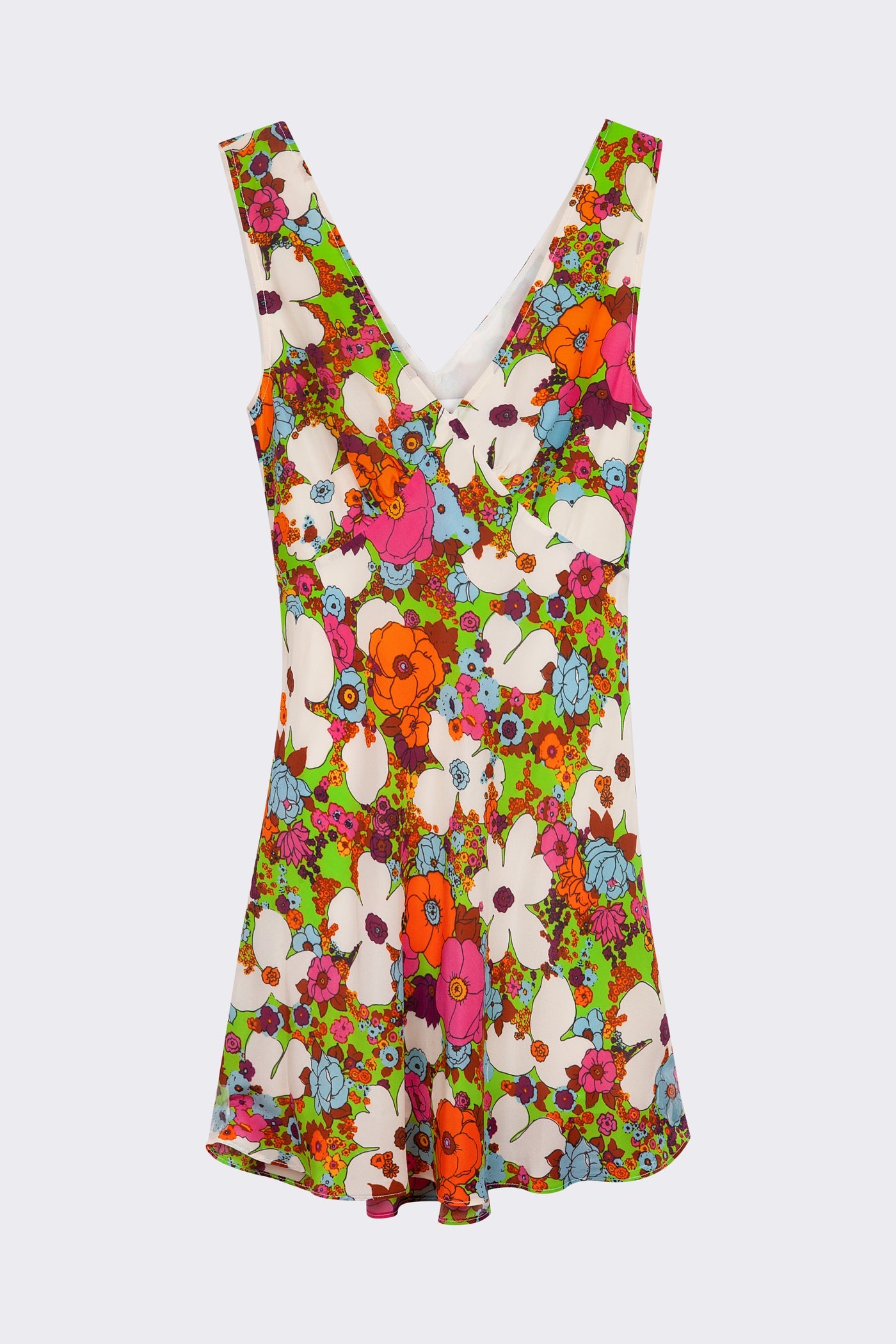 Mandi Dress (Copper Dot) (XXS-2XL), Long Lounge Set - EXTENDED (Acid Floral) (3XL-6XL)