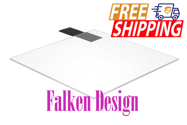 Acrylic Clear Sheet 0.08" Thick, 48 X 96 Inches
