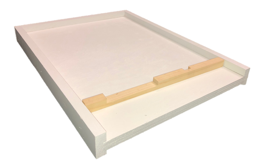 Solid Bottom Board 10 Frame Unpainted