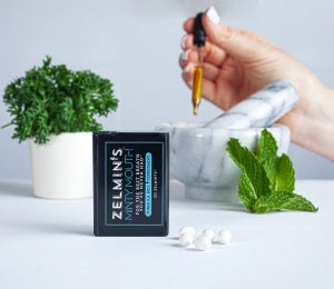 Zelmin's Breath Mints – Parsley Seed Oil Capsules, Spearmint 5 Pack