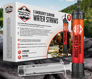 Gravity Water Filtration System – 2 High Capacity Lightweight Hanging Bags
