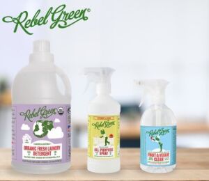 Rebel Green Fruit & Veggie Clean Sprays 16 Ounce 12 Pack