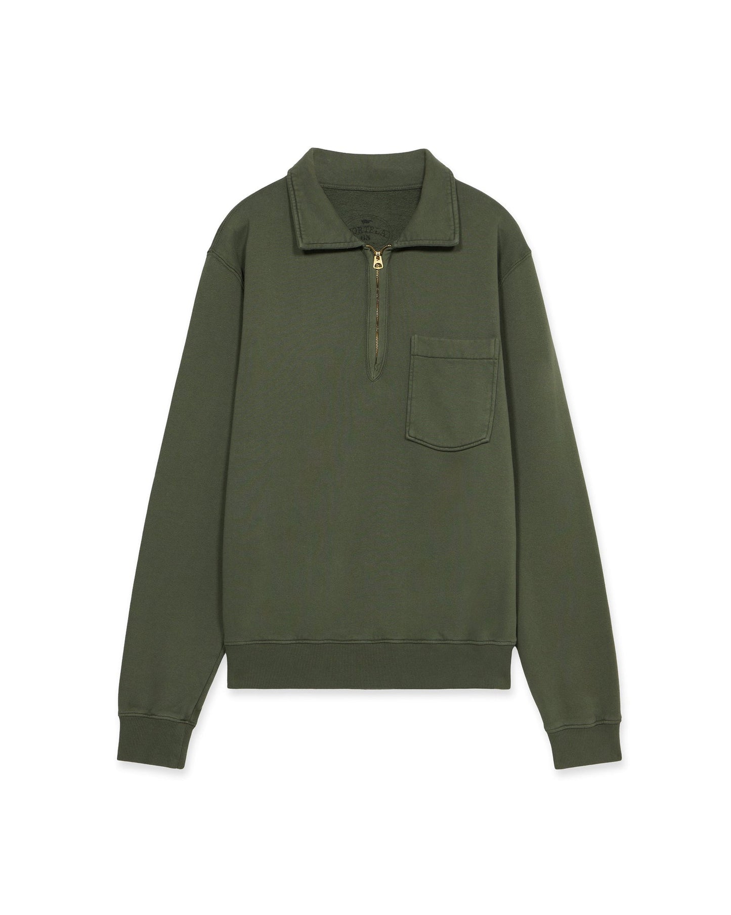 Fortela Japanese Cotton T-Shirt - 3 Pack - Navy (All Sizes) AND Fortela Woven Zip-Up Sweatshirt - (Agave, Grey)(All Sizes)