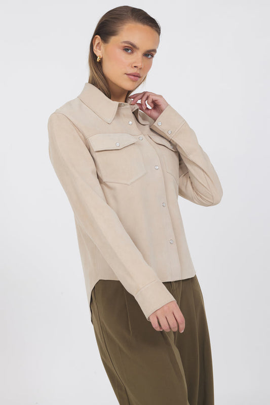 ROWAN WASHED SUEDE JACKET( Color BEECHWOO, ORCHID, TWILIGHT)(all Styles/all Colors)