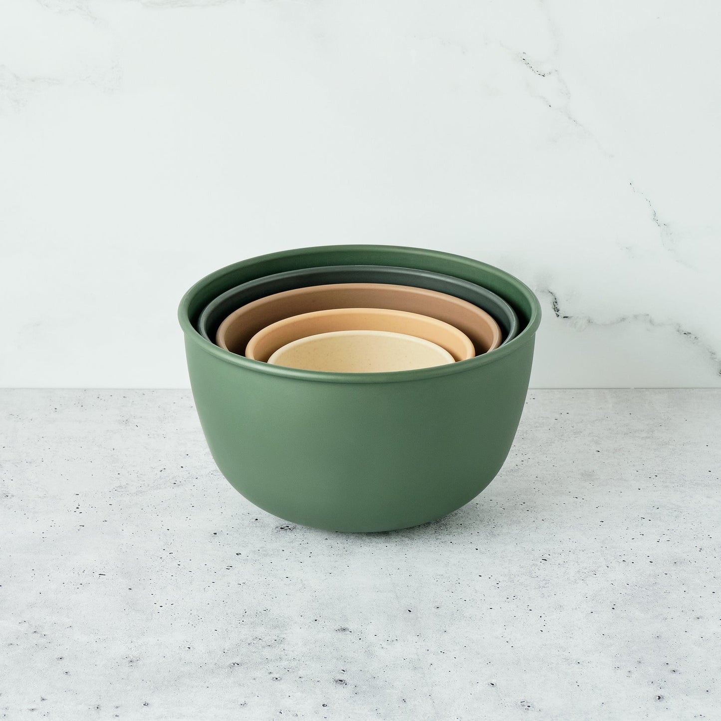 5pc Mixing Bowl (Color: Alpine Forest)