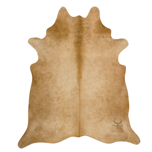 Butter Cowhide Rug 6x7