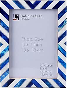Decorative Picture Frames (5X 7 X0.75 In.)(Colors: Sunflower Blue, Sunflower Brown, Sunflower Green, Sunflower Grey, Sunflower Red, Mop Grey, Mop Pink, Mop White)