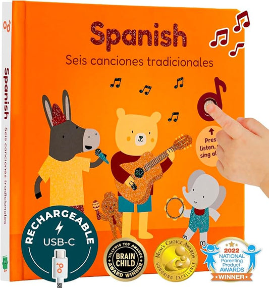 SPANISH 1: SEIS CANCIONES TRADICIONALES BOOK