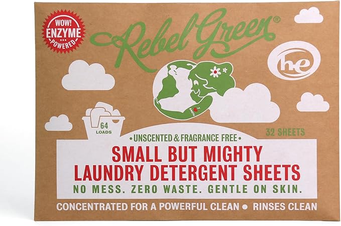 Rebel Green Frankincense laundry sheets 32 count envelope