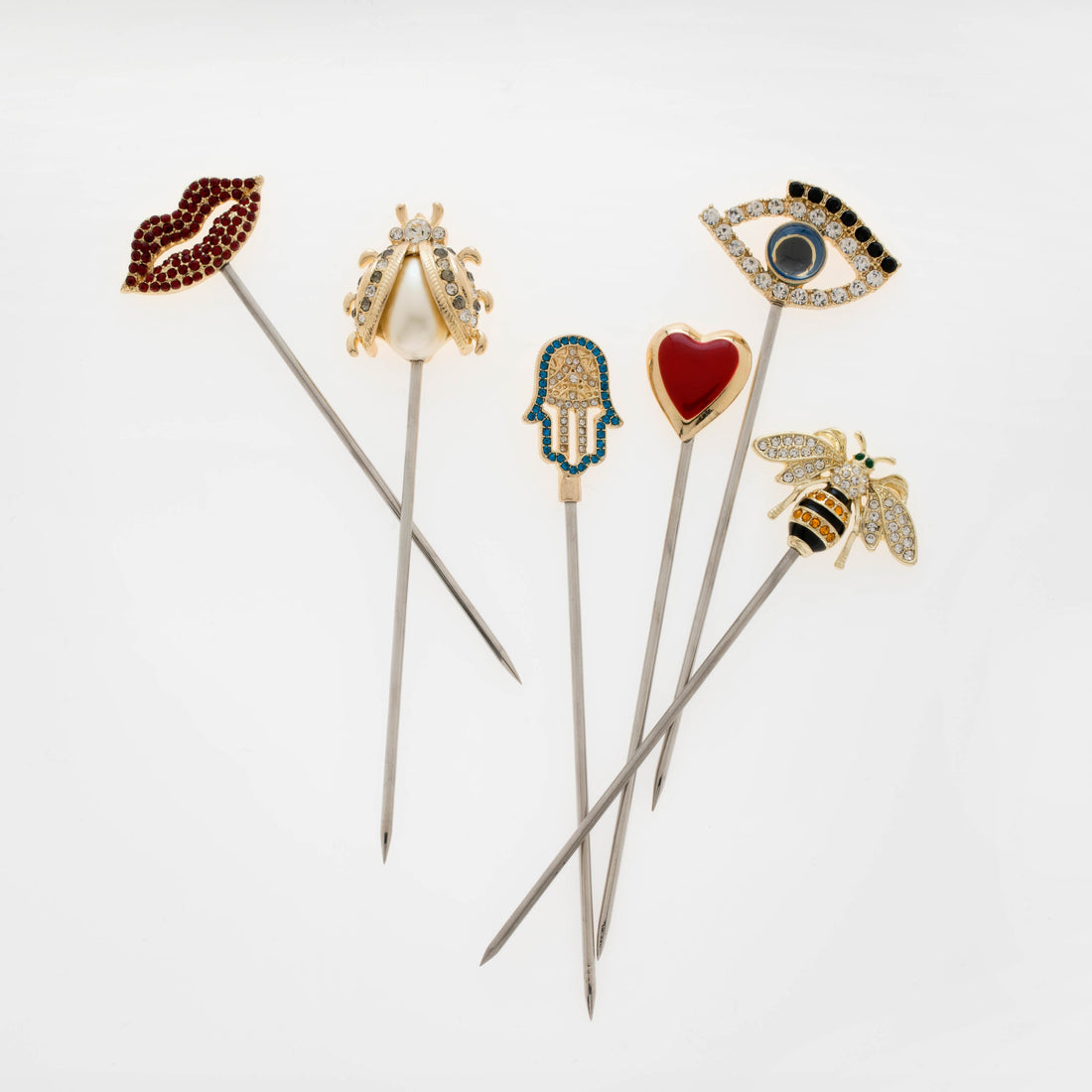 Lucky Charm Cocktail Picks (4" X 1" X 0.5")(set Of 6)