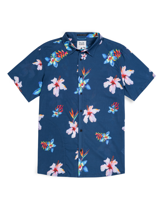 Mojave Button Up (style: Flower Powers, Hidden Llama, El Manglar, Pastel Paradise- Reverse Print, Desert Martians- Black Chocolate, Solid- Green Just Like Our Friends, Solid-Purple Just Like Our Friends)(all Sizes)