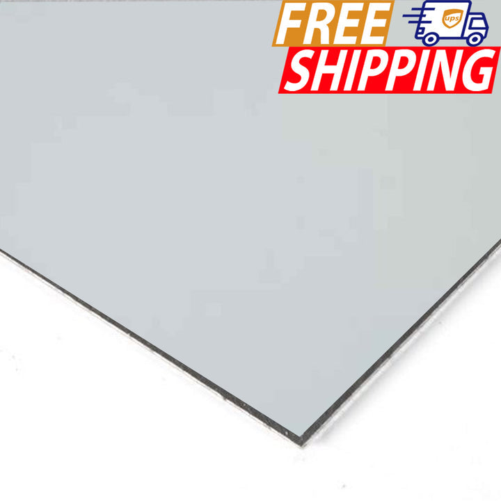 Aluminum Composite Panel White 1/8" Thick, 48 x 96 Inches