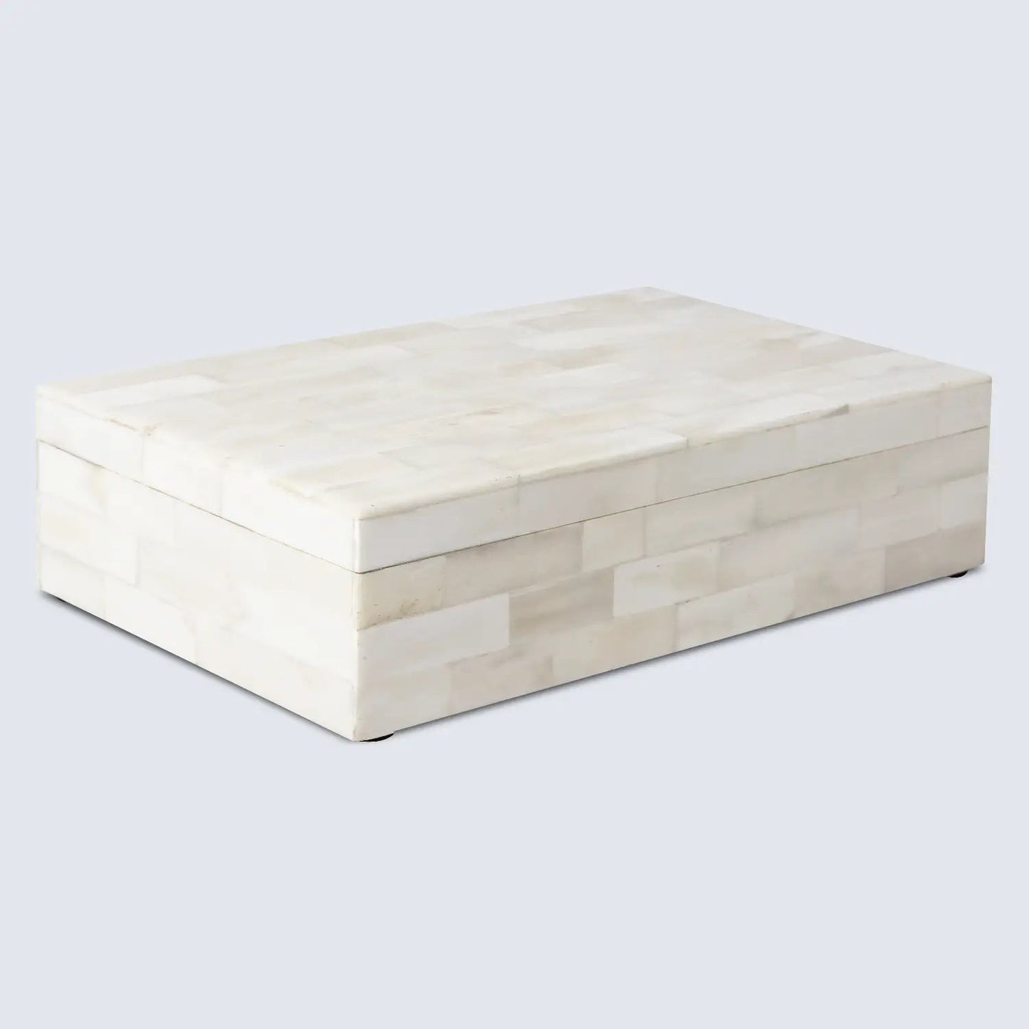 Decorative Box (10x6x2.5 In.)(Plain White)