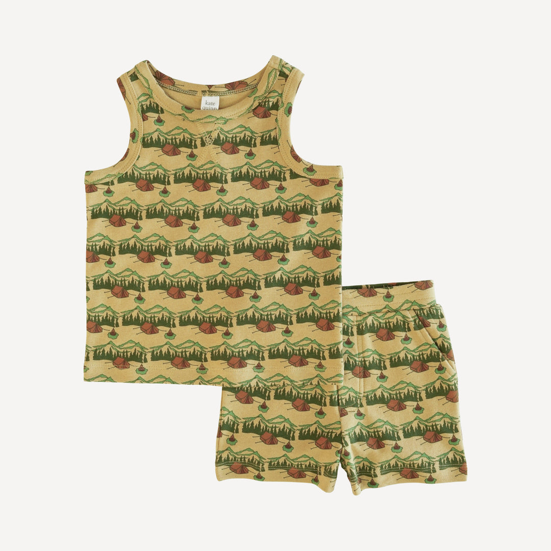 Boxy Topstitch Tank (all Sizes, All Colors)