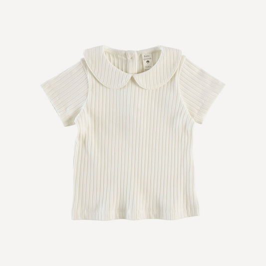 Short Sleeve Peter Pan Tee (all Sizes, All Colors)