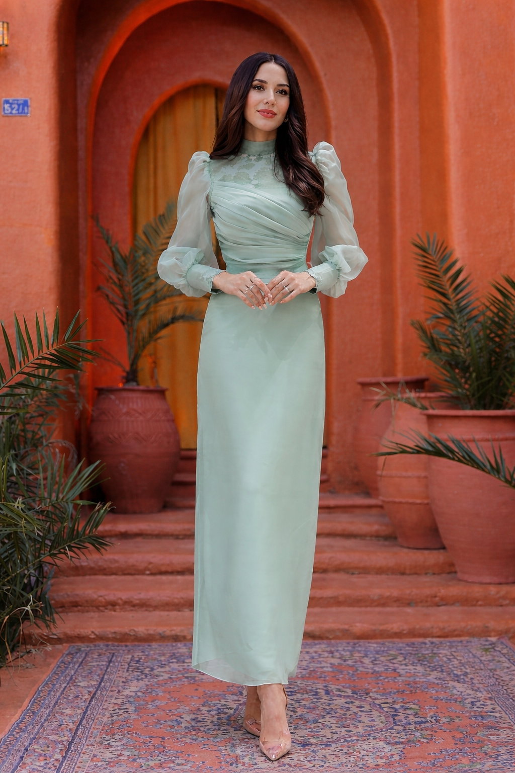 Taffeta Gown  (all Sizes)(all Colors)