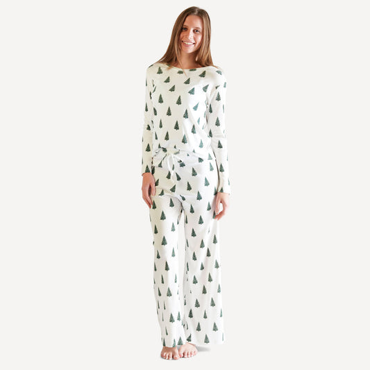 Long Sleeve Crew Neck Pj Set (all Sizes, All Colors)