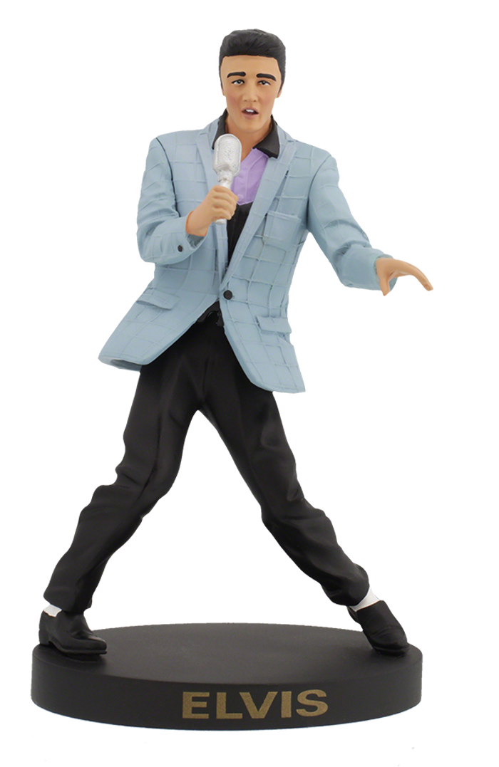 Elvis Bobblehips Blue