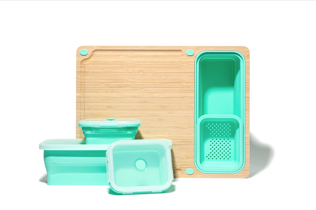 TidyBoard Base Package - New Color With Large Lid (aqua)