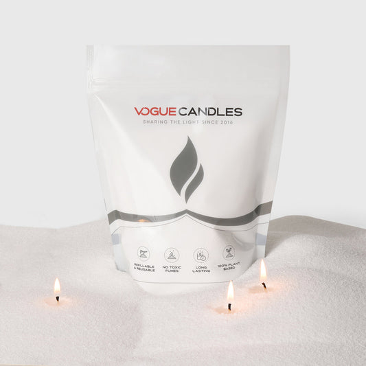 1lb Bag Wax Granules + 15 Wicks (all Colors)