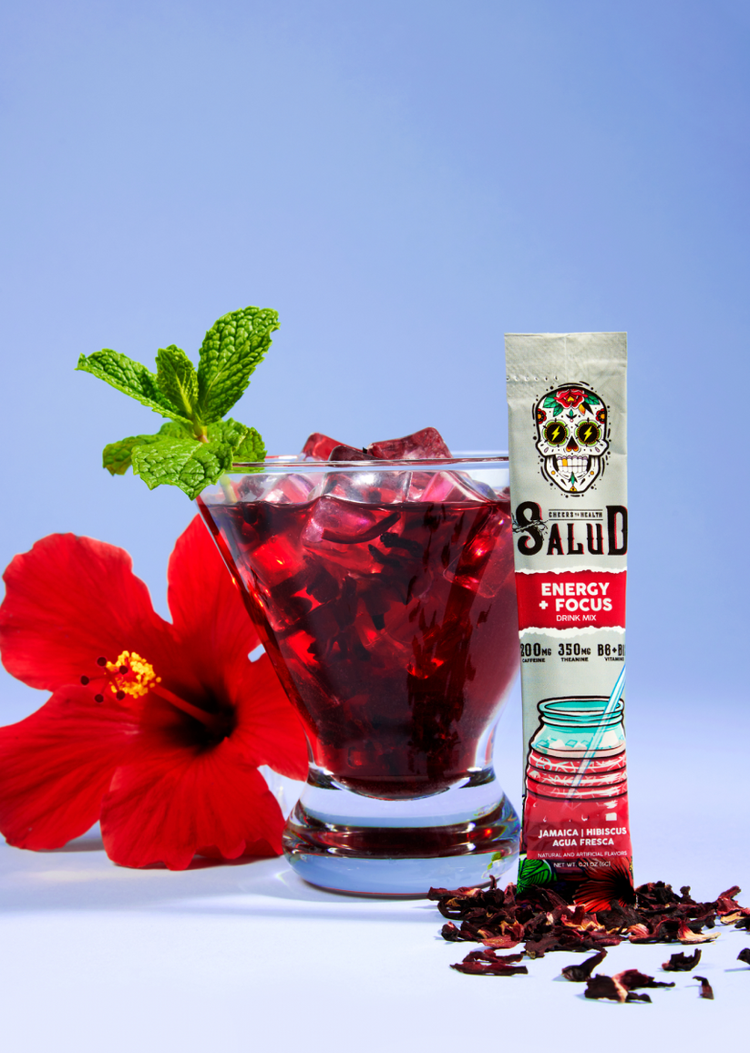 Salud Energy + Focus Drink Mix (Flavor: Jamaica)(15 Servings)