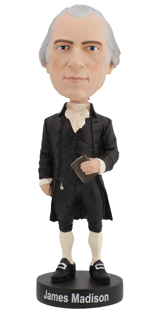 Royal Bobbles James Madison Collectible Bobblehead Statue
