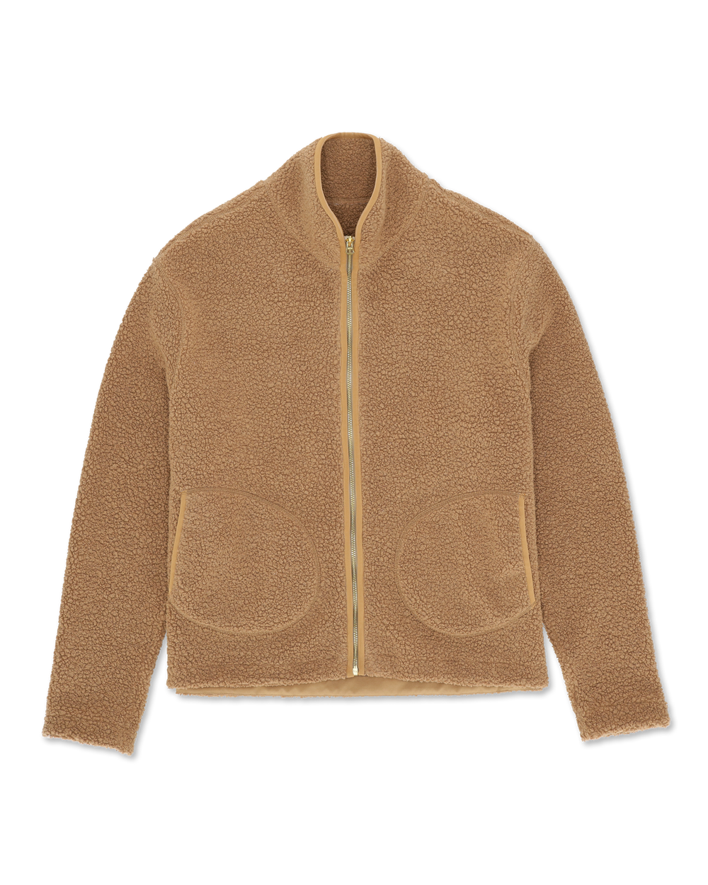 Fortela Full Zip Teddy Sweatshirt - Grey (All Sizes)