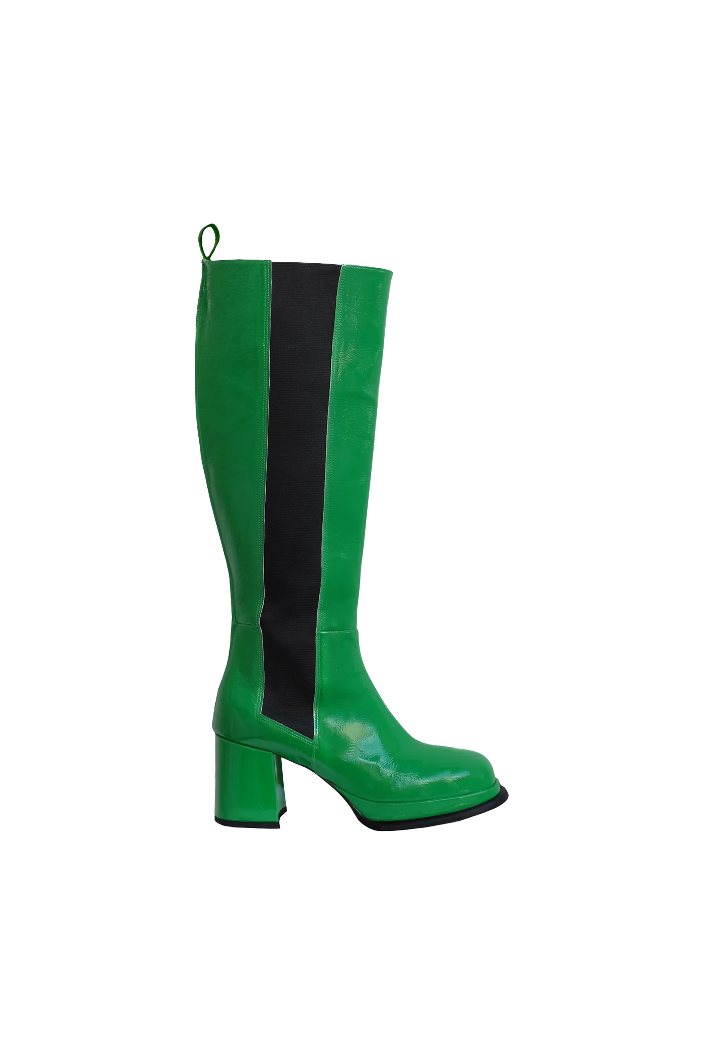 Knee High Boot - Regular- All Sizes- (Kelly Green), Knee High Boot - Wide- All Sizes- (Ecru)