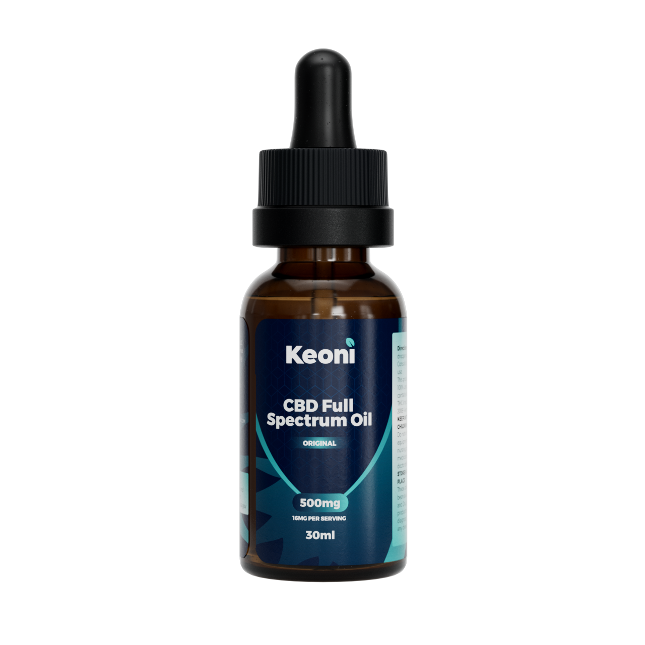 Keoni CBD - CBD Full Spectrum Tincture (Peppermint 30ml 500mg)