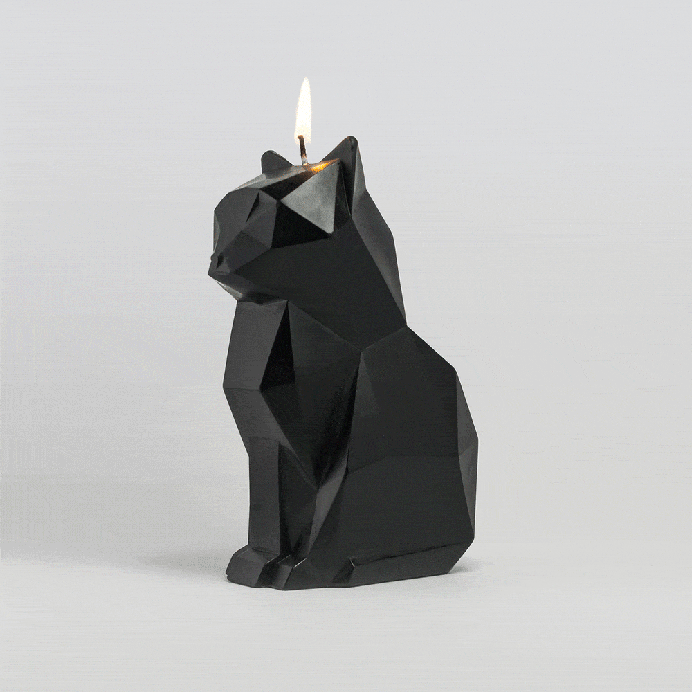 Pyropet Kisa Candle (Black)(all Sizes)