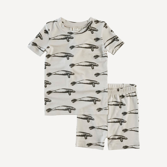 Short Sleeve Crew Neck Shortie Pj Set (all Sizes, All Colors)
