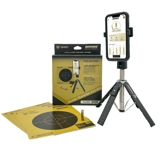 Brass Dry Fire Laser Training System 9mm/40