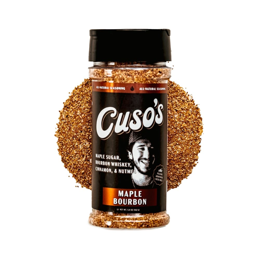 Maple Bourbon And Cuso's Dirt 10.5oz  Seasoning