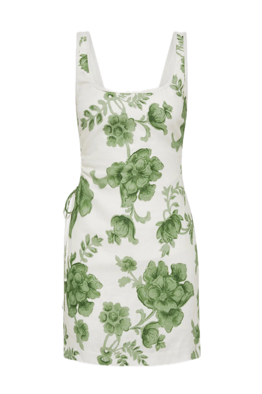 Gardella Cut Out Mini Dress -  Frisa Print (All Sizes)