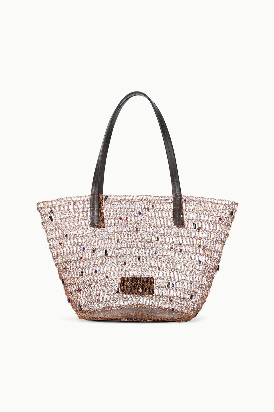 Jewel Bucket Bag MULTI COLOR BEADS