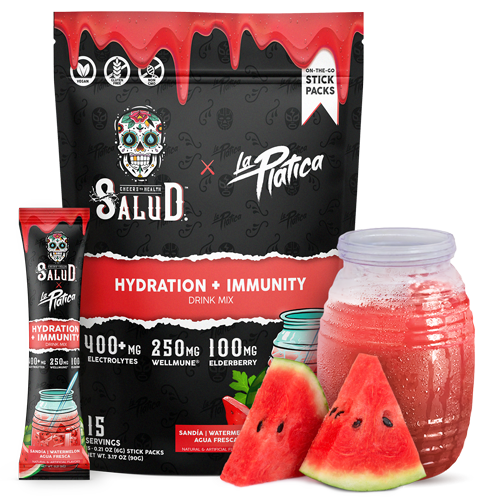 Hydration + Immunity Drink Mix (Flavor:Watermelon)(15 Servings)(0.21 Oz. Per Serving)