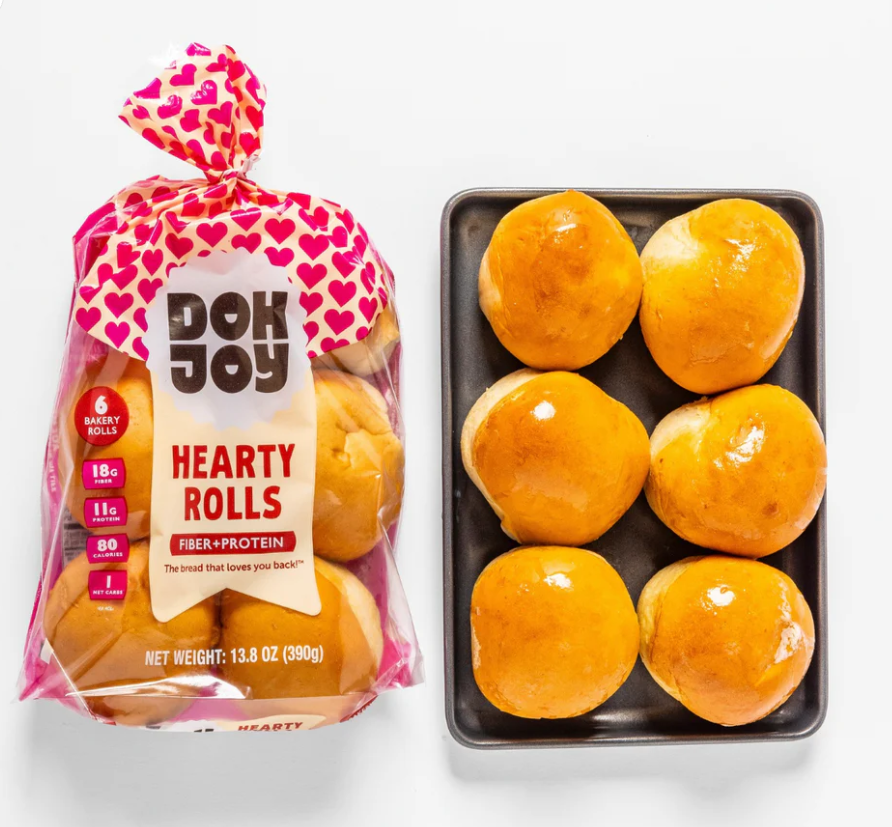 DohJoy Bread - Hearty Bakery Rolls (1 Net Carb)- (Sliced) (varieties: Vanilla Wheat , Three Seed , Sourdough)