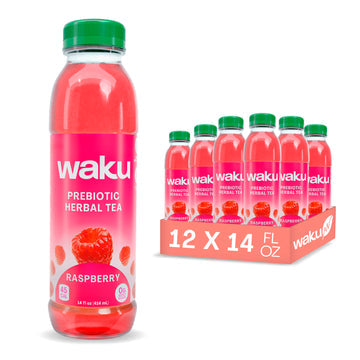 Waku Raspberry (Box Of 12 Units) (474mL)