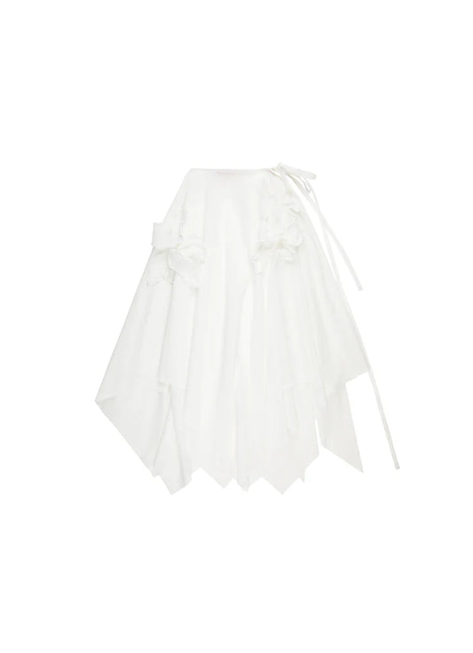 Sonia Layered Skirt Off-White (all Sizes)