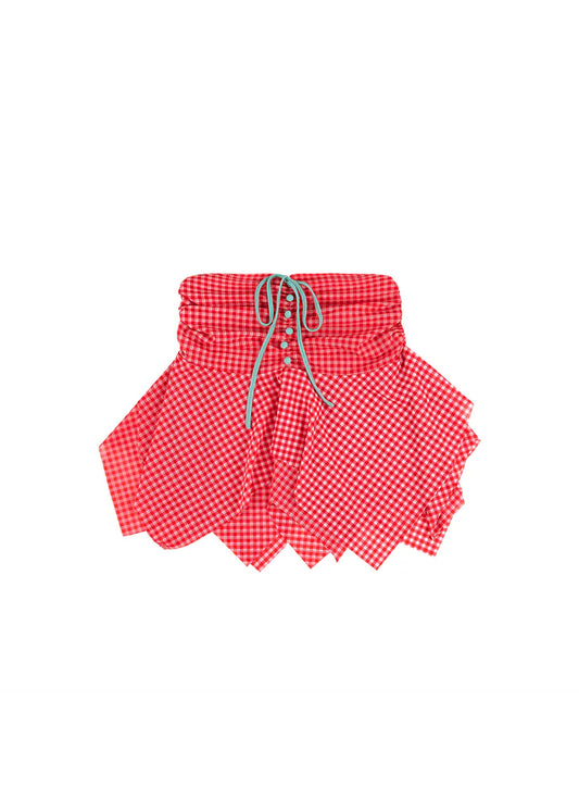 Tilly Skirt Red Gingham (all Sizes)